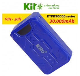 Pin áo điều hòa KITO KZT03 24V chính Hãng chống chai pin, dung lượng 30.000mAh chạy 10 - 20h